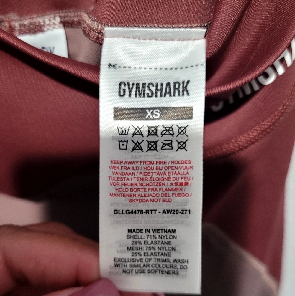 Gymshark Euphoria Leggings Rose Taupe XS High Rise Seamless NWT - Picture 7 of 11